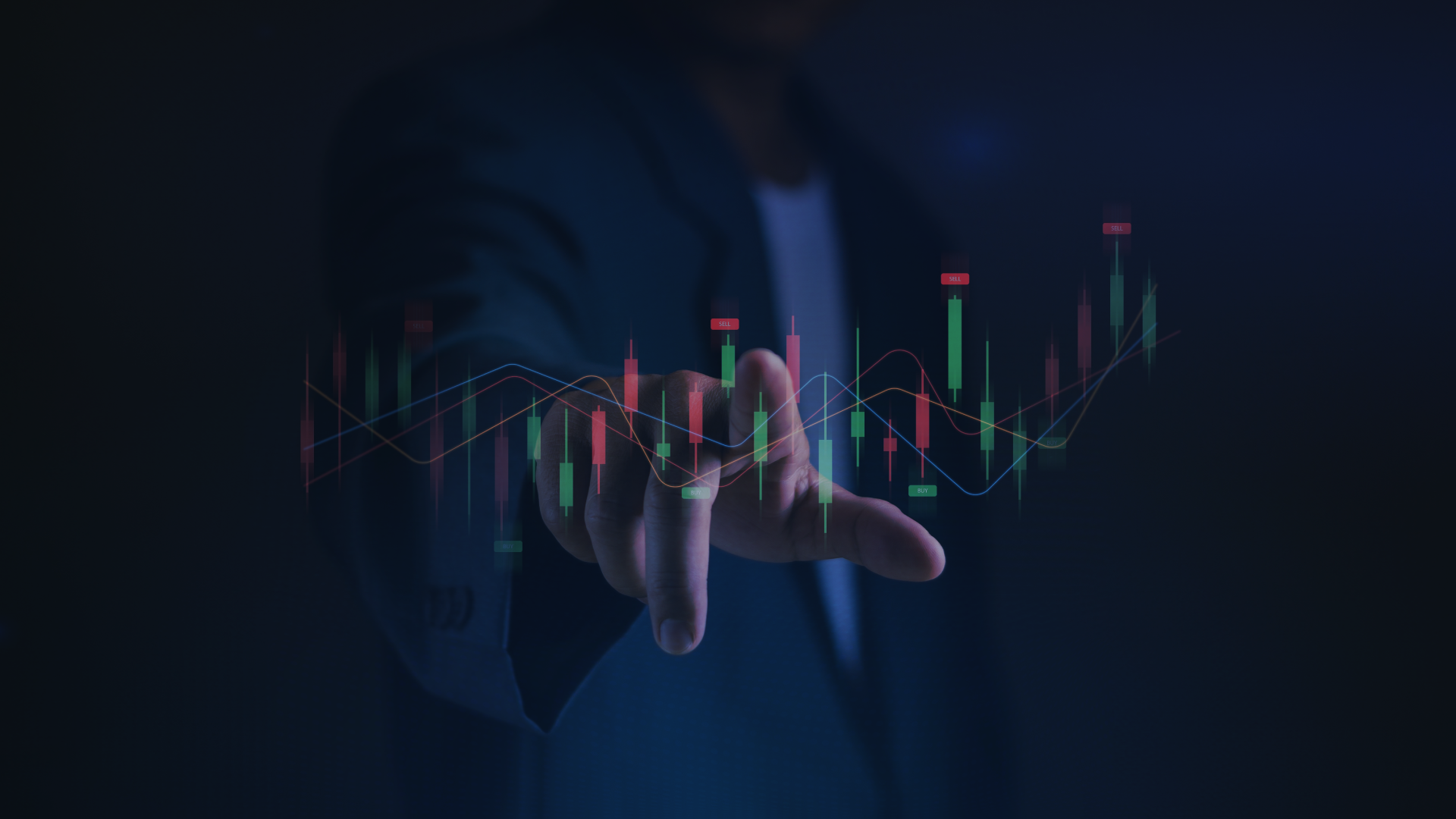 Dow Jones is trading via a flag pattern. What does that mean?