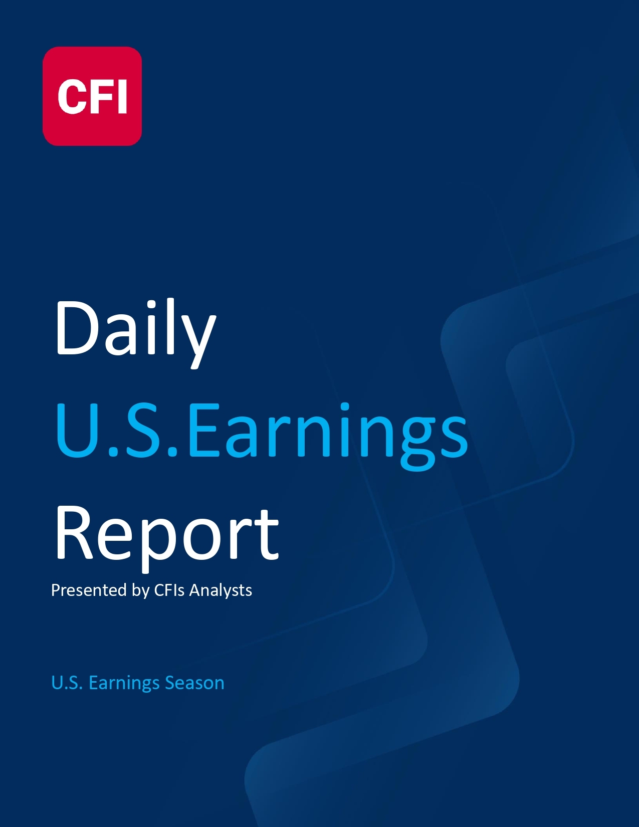 CFI Daily Earnings 11-08-2026