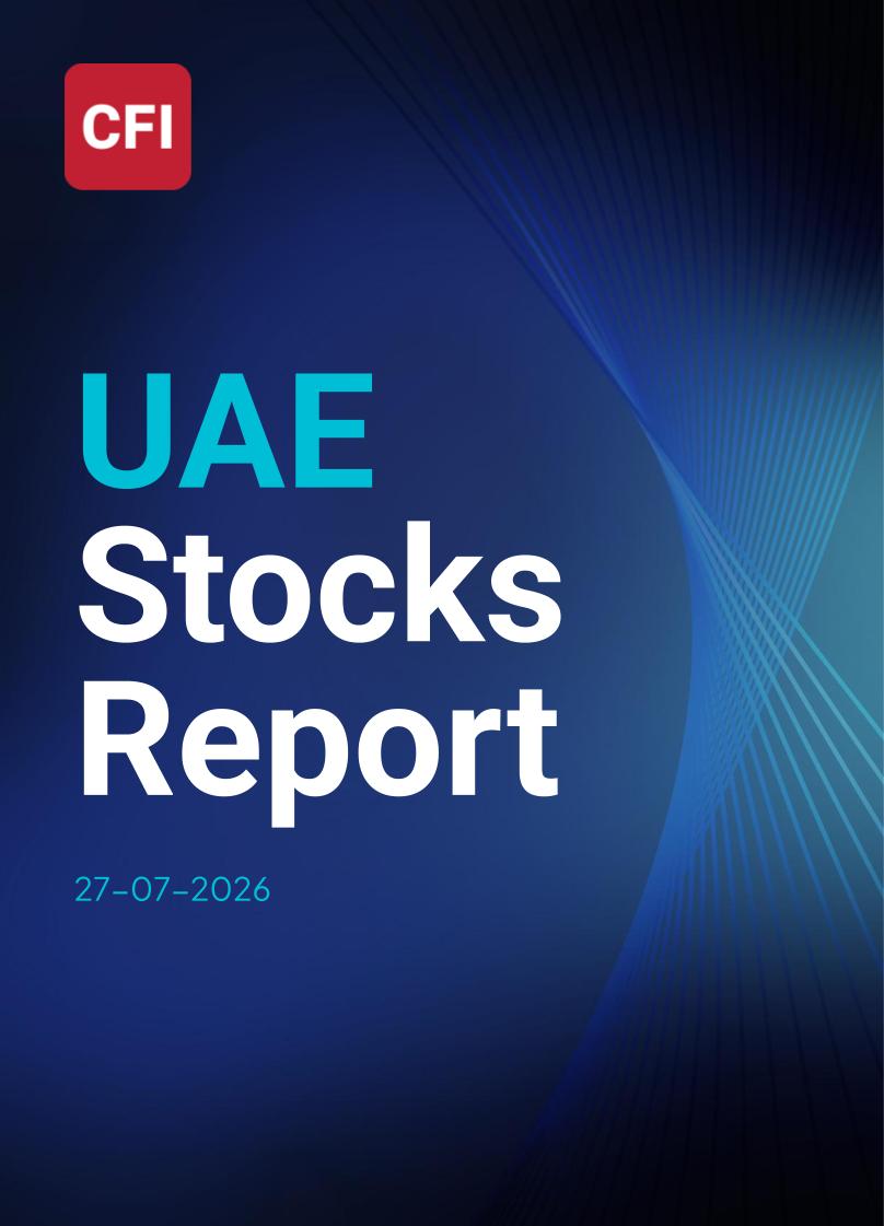UAE Stocks Report 27-07-2026