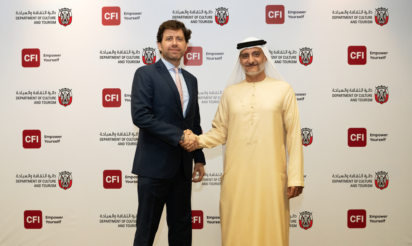 مجموعة CFI تُجدّد شراكتها الاستراتيجية مع دائرة الثقافة والسياحة لدعم المشهد الثقافي في إمارة أبوظبي